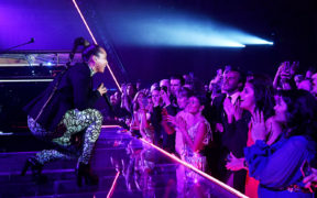 Alicia Keys Brings Out Lewis Capaldi, Debuts New Song & Covers Post Malone at iHeartRadio Music Festival