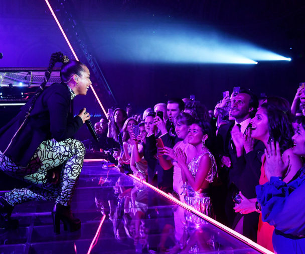 Alicia Keys Brings Out Lewis Capaldi, Debuts New Song & Covers Post Malone at iHeartRadio Music Festival