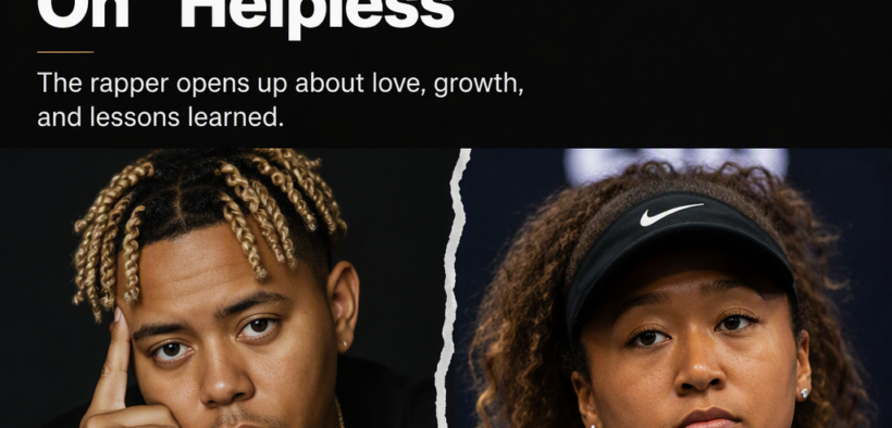 AI-generated image: Cordae’s new track “Helpless” reflects on Naomi Osaka breakup and fatherhood regrets