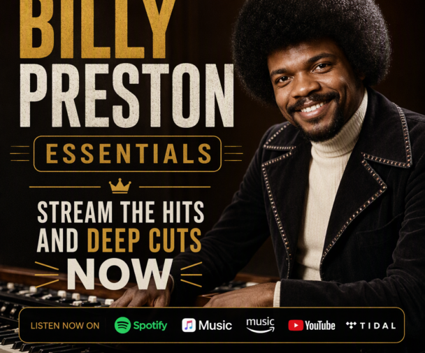 AI-generated image: Billy Preston Essentials: Stream the Hits and Deep Cuts Now 🏾