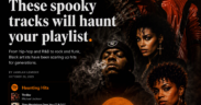 AI-generated image: Black musicians own Halloween. These spooky tracks will haunt your playlist.