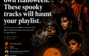 AI-generated image: Black musicians own Halloween. These spooky tracks will haunt your playlist.