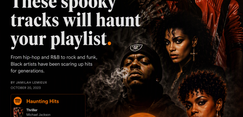 AI-generated image: Black musicians own Halloween. These spooky tracks will haunt your playlist.